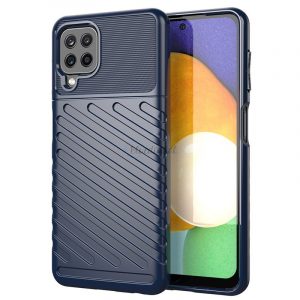 Husa Thunder Husa TPU flexibila, rezistenta, pentru Samsung Galaxy A22 4G albastru