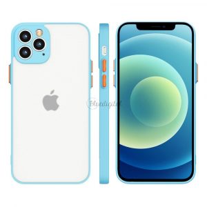 Milky Husă silicon flexibil translucid husă pentru Xiaomi Redmi 9T albastru