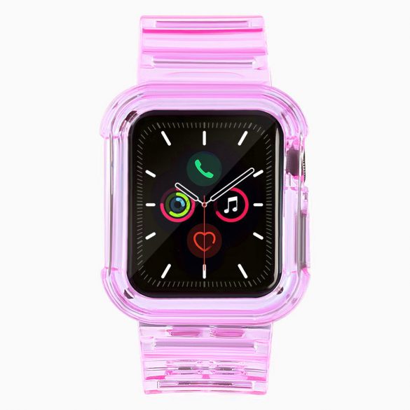 Curea de lumină Set de înlocuire curea pentru Watch 6 44mm / Watch 5 44mm / Watch 4 44mm / Watch SE 44mm roșu