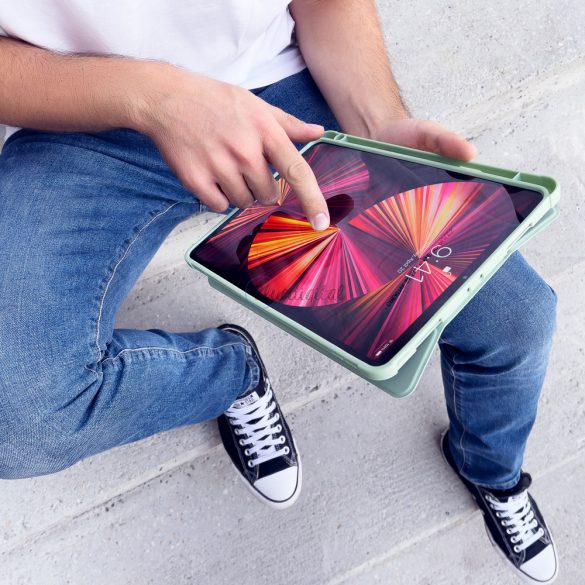 Stand Tablet Husă Smart Husă husă pentru iPad Pro 11 ' ' 2021 cu funcția de stand albastru