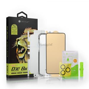 Bestsuit 6in1 set pentru iPhone 13 miniHusă/ Folie securizată flexibilă / folie protectoare pentru carcasa din spate / Folie securizată pentru obiectivul camerei / cârpe / aplicator (D30 Buffer)