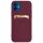 Card Case Husa portofel din silicon cu acte suport card pentru Samsung Galaxy A42 5G burgundy