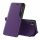 Husa Eco Leather View Husa eleganta tip biblioteca cu suport pentru iPhone 13 Pro Max violet