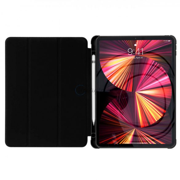 Husă pentru tabletă cu suport Smart Cover cu suport pentru iPad mini 2021 negru