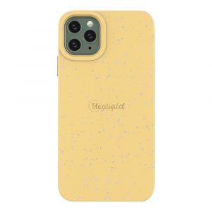 Husa Eco Case pentru iPhone 11 Pro Husa din silicon Husa telefon galben