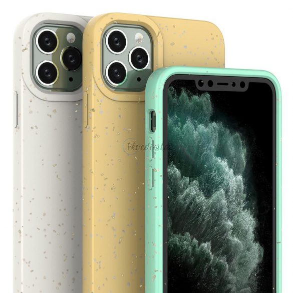 Husa Eco Case pentru iPhone 11 Pro Max Husa din silicon Husa telefon galben