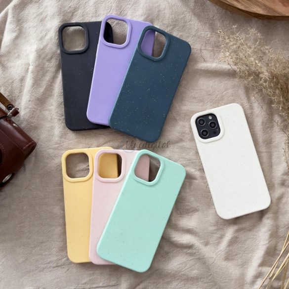 Husa Eco Case pentru iPhone 11 Pro Max Husa din silicon Husa telefon galben