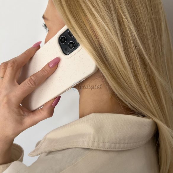 Husa Eco Case pentru iPhone 12 Husa din silicon Husa telefon galben