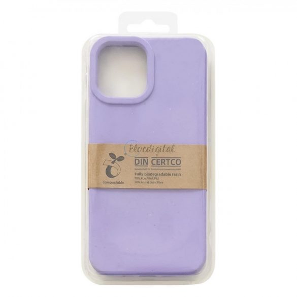 Husa Eco pentru iPhone 12 Pro Max Husa din silicon Carcasa telefonului Violet