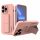 Husa Wozinsky Kickstand Husa flexibila din silicon cu suport iPhone 13 Pro roz