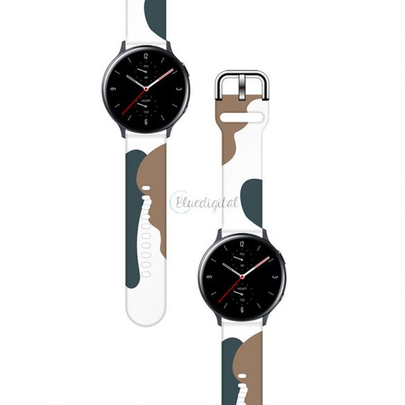 Curea de schimb curea Moro pentru curea Samsung Galaxy Watch 42mm brățară camo negru (1)