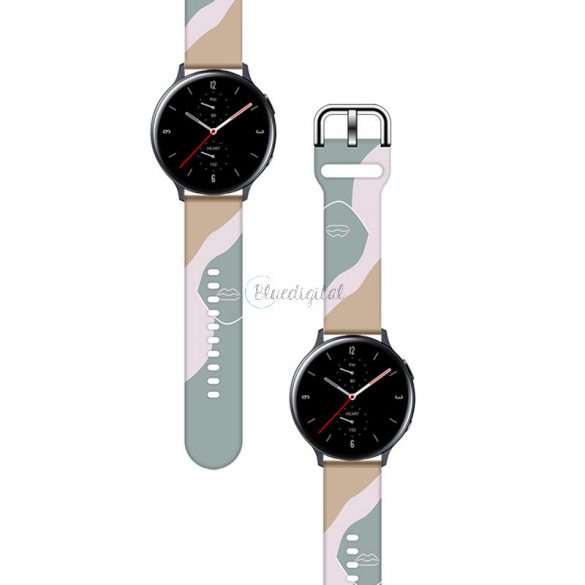 Curea de schimb curea Moro pentru Samsung Galaxy Watch 42mm brățară camo negru (17)