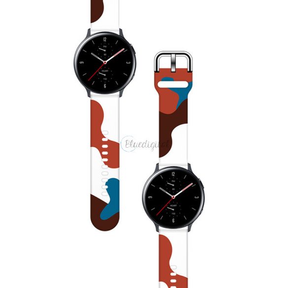 Curea de schimb curea Moro pentru Samsung Galaxy Watch 46 mm brățară camo negru (8)