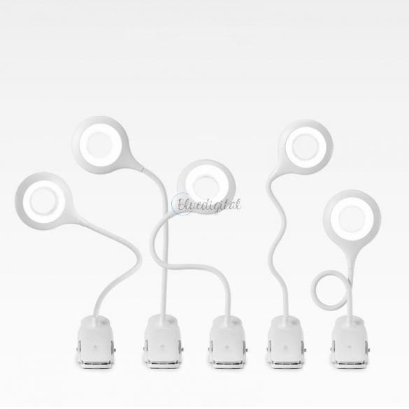 Lampă de lectură LED fără fir cu clemă + cablu micro USB negru