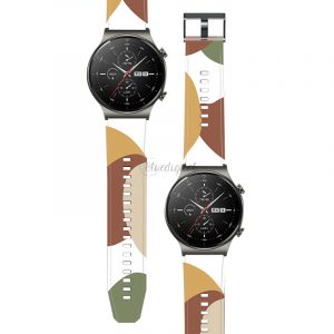 Curea de schimb curea Moro pentru bratara Huawei Watch GT2 Pro bratara camo negru (5)