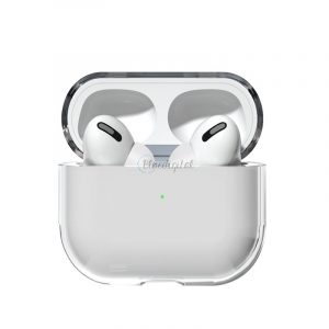 Husă pentru AirPods 2 / AirPods 1 husă tare și rezistentă pentru căști transparente (husă A)