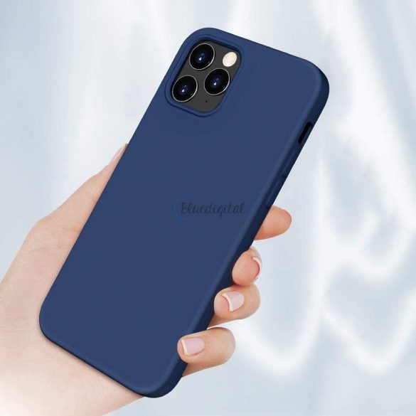 Husă din silicon Soft cauciuc flexibil Husă pentru Xiaomi Redmi Note 10 5G / Poco M3 Pro albastru