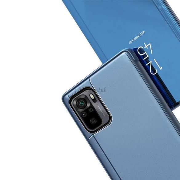 Husă Clear View Case Xiaomi Redmi Note 11 Pro+ 5G (China) / 11 Pro 5G (China) / Mi11i HyperCharge / Poco X4 NFC 5G albastru