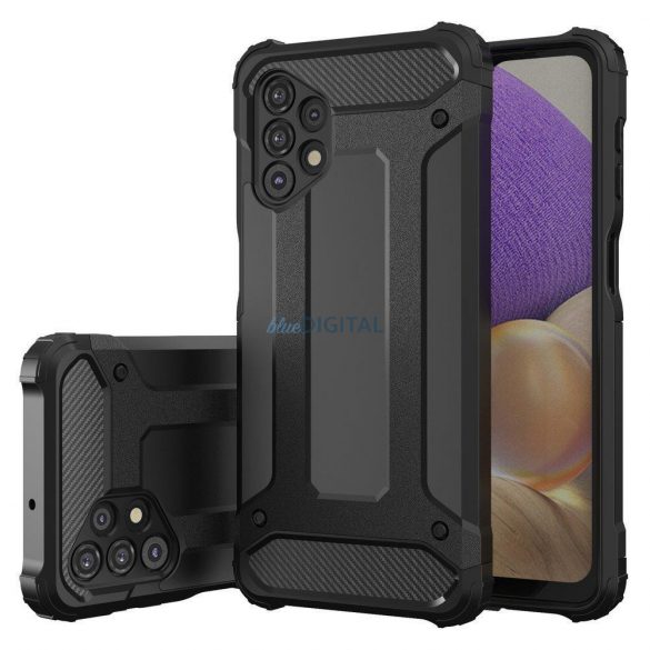 Husă Hybrid Armor Husă Tough Rugged pentru Samsung Galaxy A73 albastru