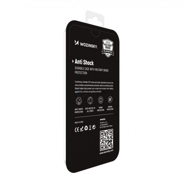 Wozinsky Anti Shock Armored husă pentru Xiaomi Redmi 10 transparent