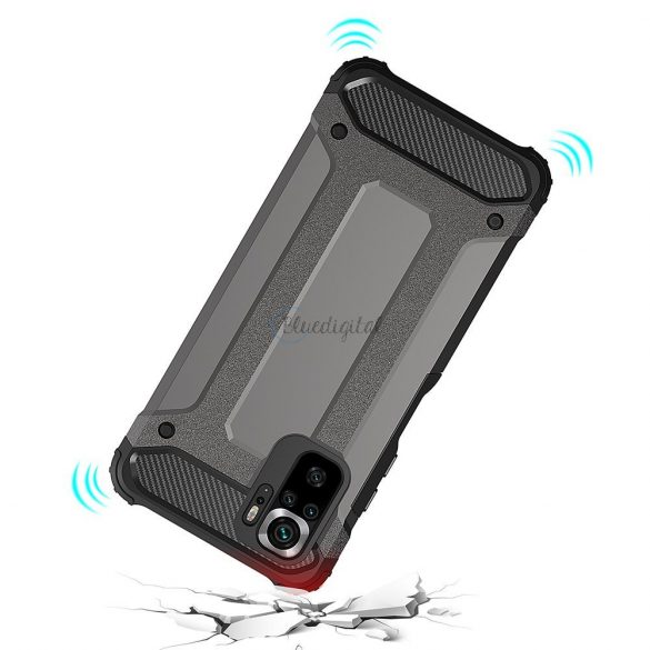 Hybrid Armor husă dur Rugged Husă pentru Xiaomi Poco M4 Pro 5G negru