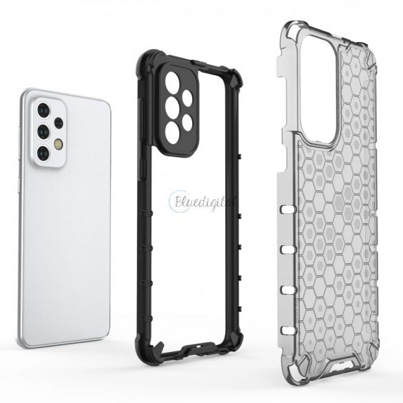 Honeycomb husă Husă blindat cu un cadru de gel pentru Samsung Galaxy A33 5G negru