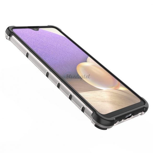 Honeycomb husă Husă blindat cu un cadru de gel pentru Samsung Galaxy A13 5G transparent