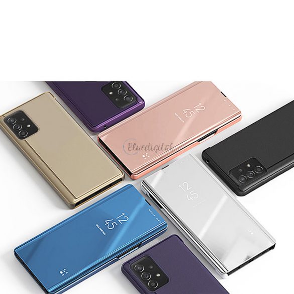 Husă Clear View Case pentru Samsung Galaxy A73 albastră