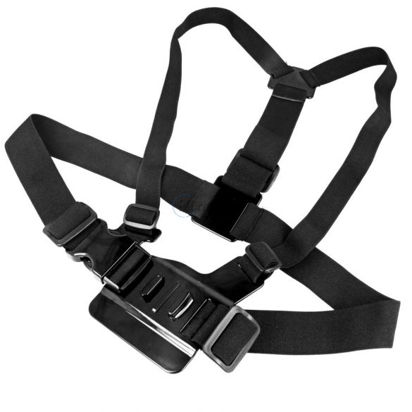 Set de accesorii GoPro Chest Strap 5in1 pentru camere sportive GoPro, DJI, Insta360, SJCam, Eken (GoPro 5 in 1 chest strap)