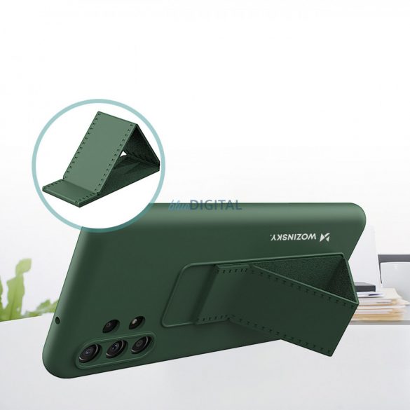 Wozinsky Kickstand husă flexibil silicon stand Husă Samsung Galaxy A13 5G roz