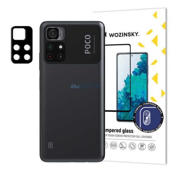 Wozinsky Full Camera sticlă 9H Full Camera Tempered sticlă pentru Xiaomi Poco M4 Pro 5G Camera