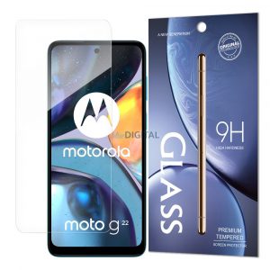 Protector de ecran din sticla securizata 9H pentru Motorola Moto G22 (ambalaj - plic)