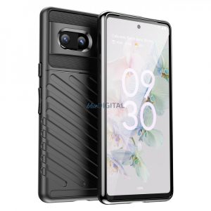 Thunder Husă  blindată flexibilă pentru Google Pixel 7 negru