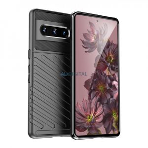 Thunder Husă  blindată flexibilă pentru Google Pixel 7 Pro negru