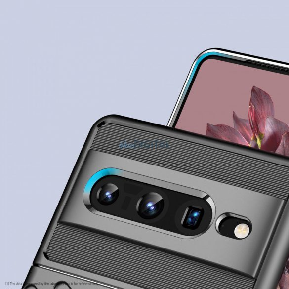 Thunder Husă  blindată flexibilă pentru Google Pixel 7 Pro negru