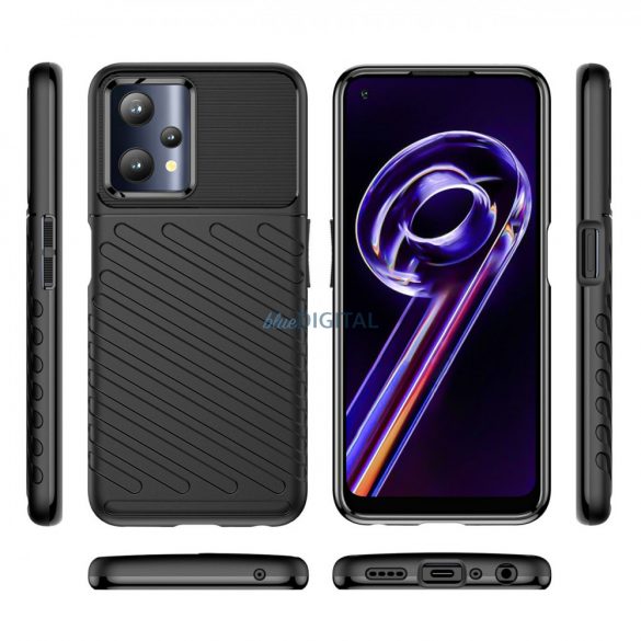 Thunder Husă  blindată flexibilă Realme 9 Pro negru