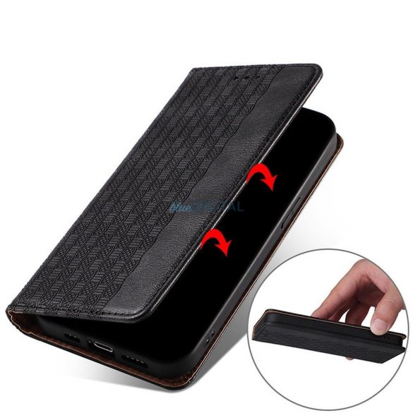 Magnet curea husă husă pentru Samsung Galaxy A53 5G Pouch Wallet + Mini Lanyard pandantiv negru