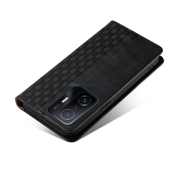 Magnet curea husă husă pentru Xiaomi Redmi Note 11 Pouch Wallet + Mini Lanyard pandantiv negru