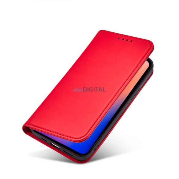 Husă pentru carduri cu magnet pentru iPhone 12 Pro Husă Portofel pentru card Suport card Roșu