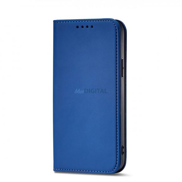 Magnet Card Husă pentru iPhone 12 Pro Max Pouch Card Wallet Card Holder Albastru