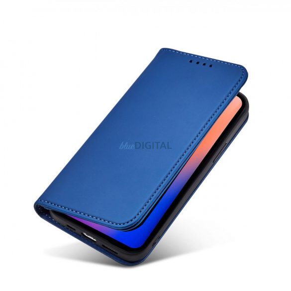 Magnet Card Husă pentru iPhone 12 Pro Max Pouch Card Wallet Card Holder Albastru