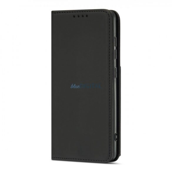 Husă magnetică pentru Samsung Galaxy A12 5G Pouch Wallet Card Holder Negru