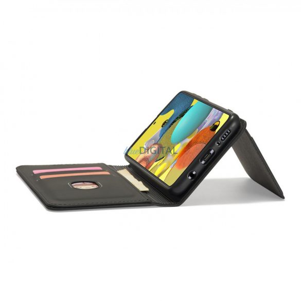 Husă magnetică pentru Samsung Galaxy A13 5G Pouch Wallet Card Holder Negru