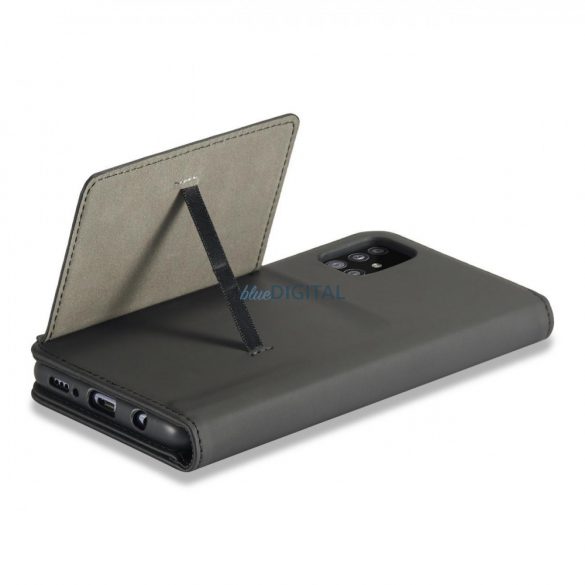 Husă magnetică pentru Samsung Galaxy A13 5G Pouch Wallet Card Holder Negru