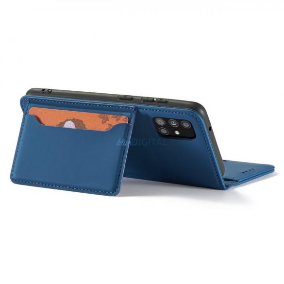 Husă magnetică pentru Samsung Galaxy A13 5G Pouch Wallet Card Holder Albastru