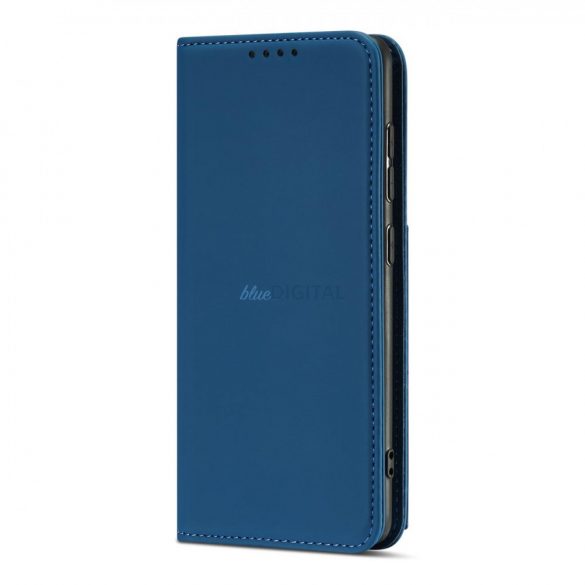 Magnet Card husăul pentru Xiaomi Redmi Note 11 Pro Pouch Card Wallet Card Holder Albastru