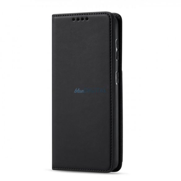 Husă pentru card cu magnet pentru Samsung Galaxy S22 + (S22 Plus) Husă Portofel Suport card Negru