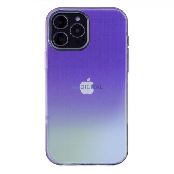 Husa Aurora Case pentru iPhone 12 husa gel neon violet