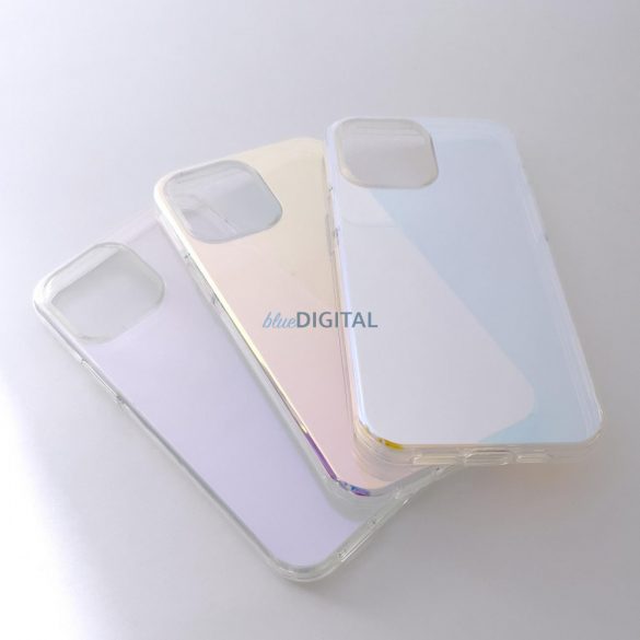 Husa Aurora Case pentru iPhone 12 husa gel neon violet