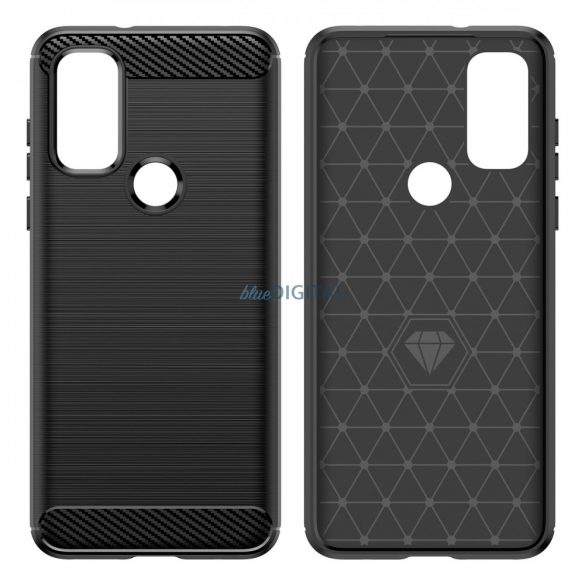 Husa Carbon Husa Husa Flexibila Motorola Moto G Play 2022 neagra